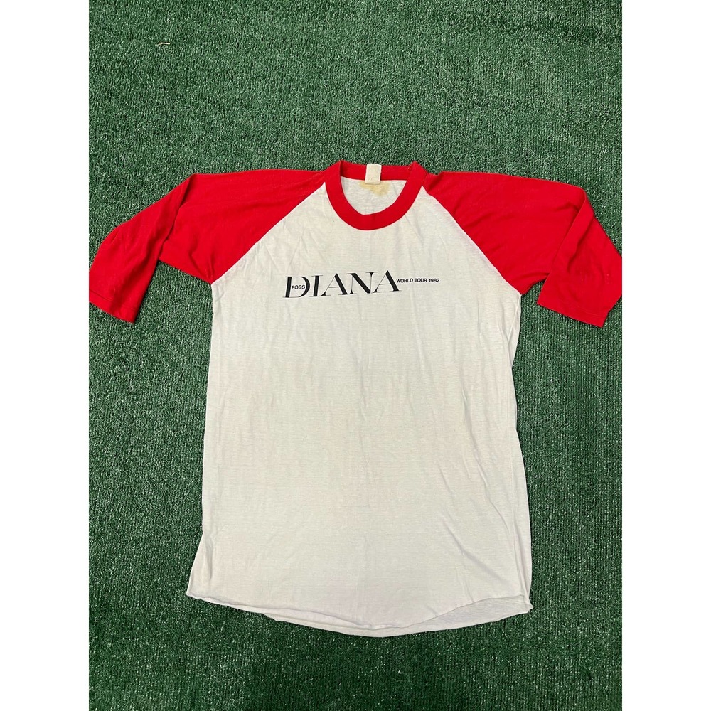 Vintage Diana Ross Raglan Baseball Tee